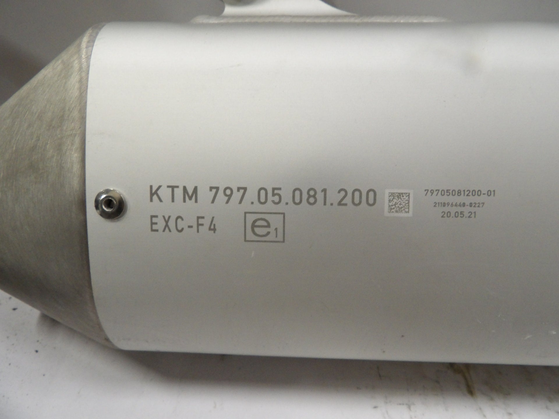 KTM uitlaatdemper 797.05.081.200