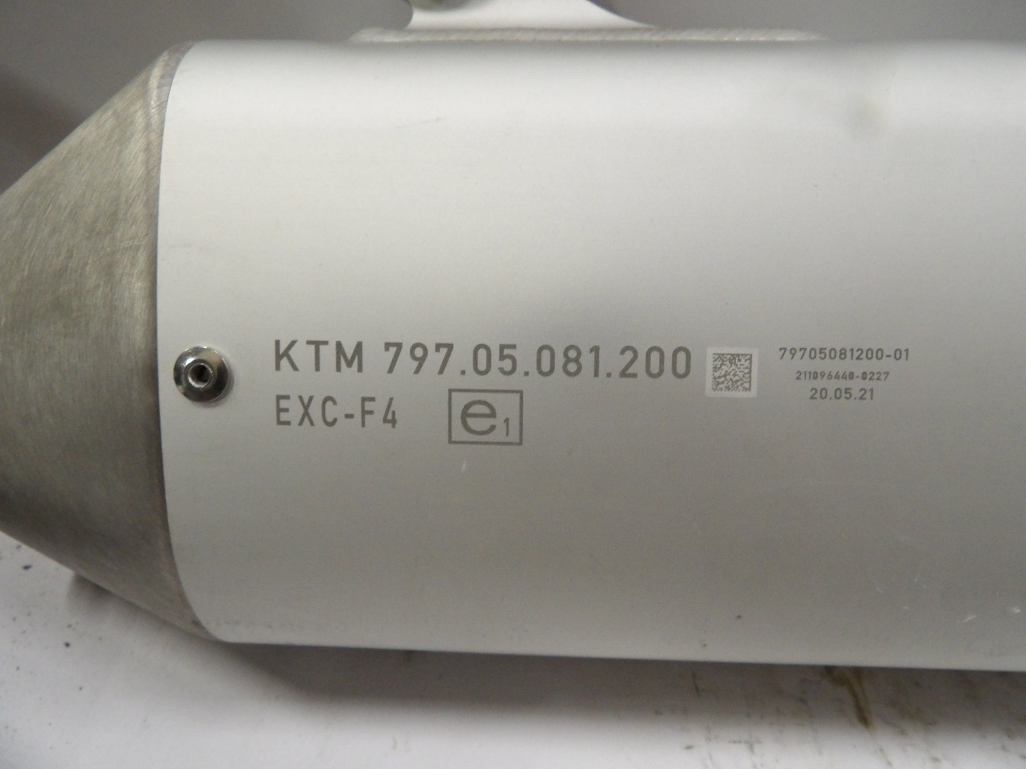 KTM uitlaatdemper 797.05.081.200