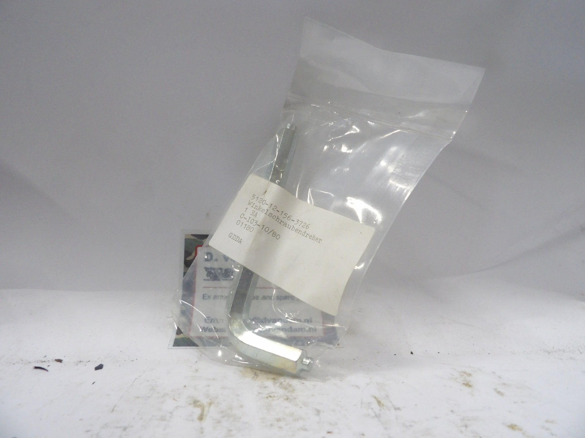 Inbussleutel met pen - 12MM - zeskant