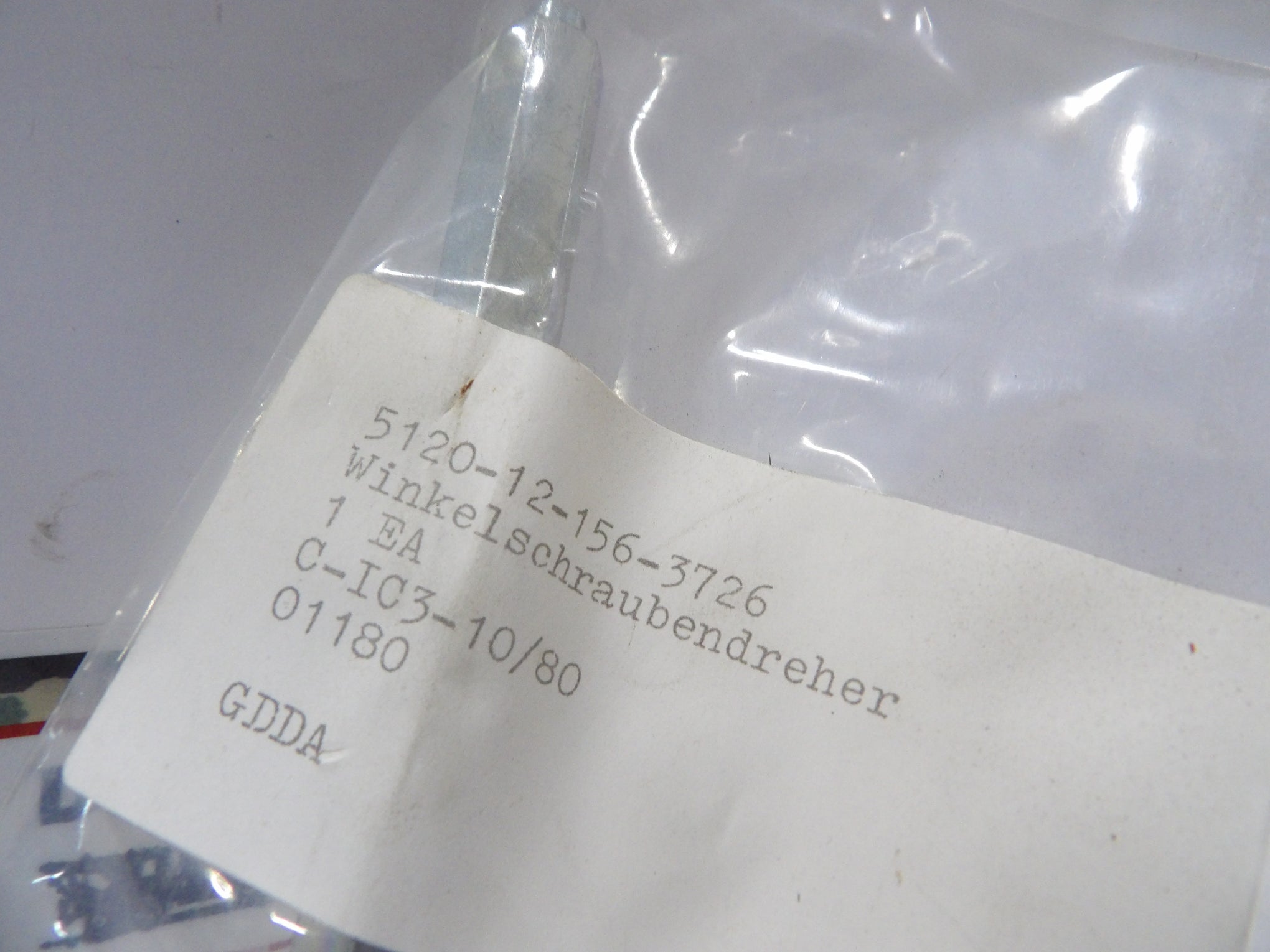 Inbussleutel met pen - 12MM - zeskant