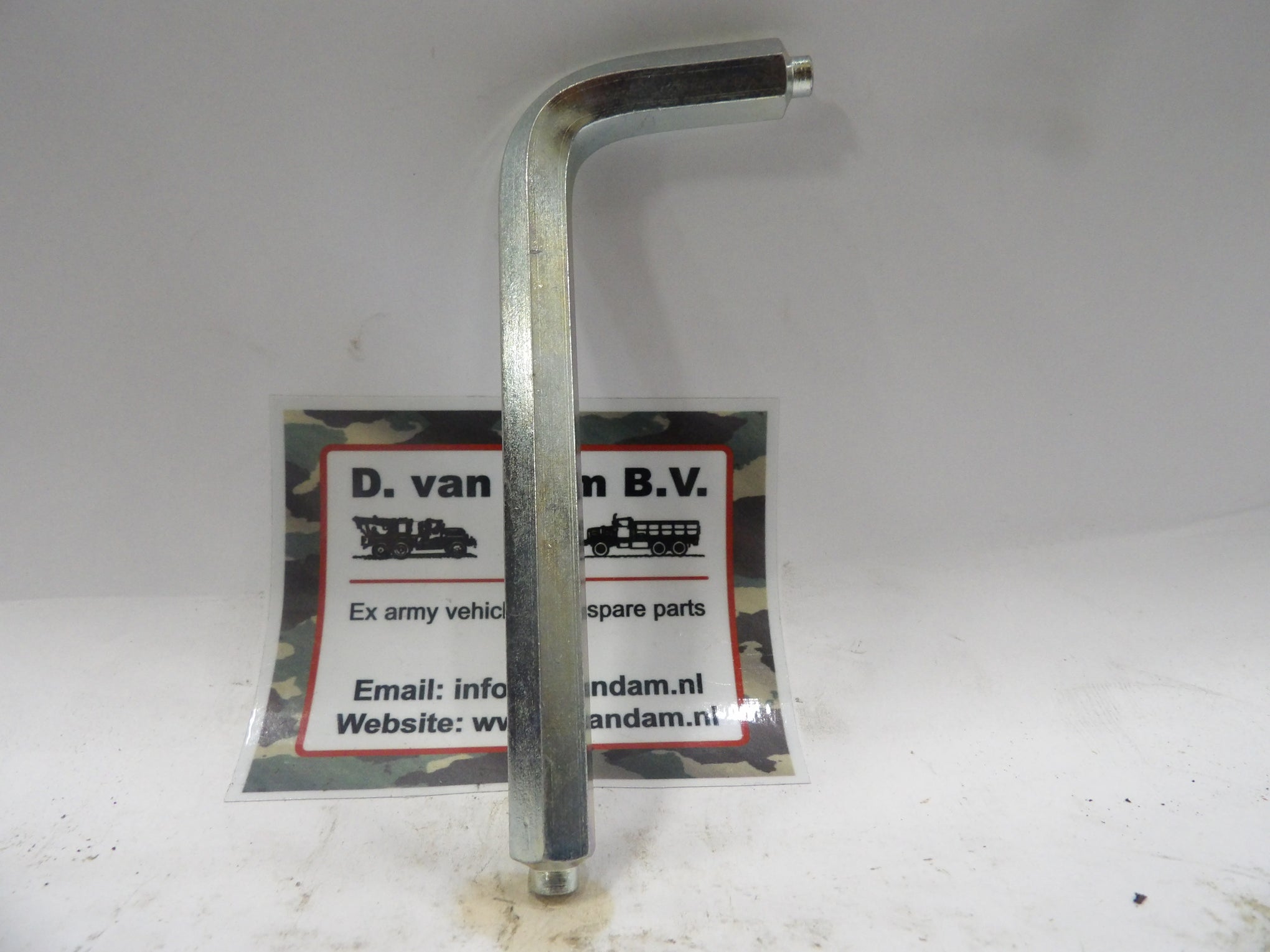 Inbussleutel met pen - 12MM - zeskant