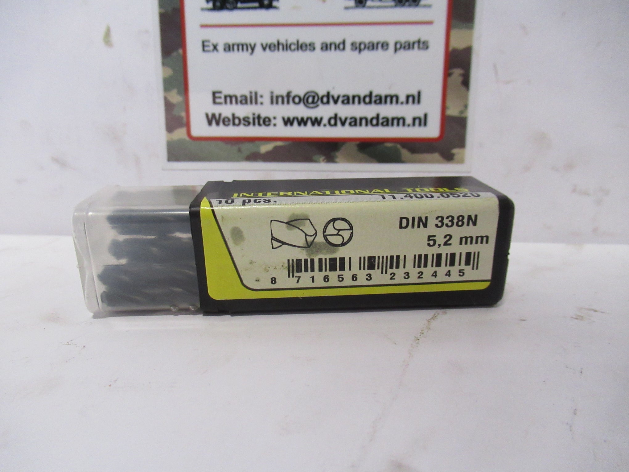 International Tools - Spiraalboor DIN 338N - Gewalst 5.2 mm