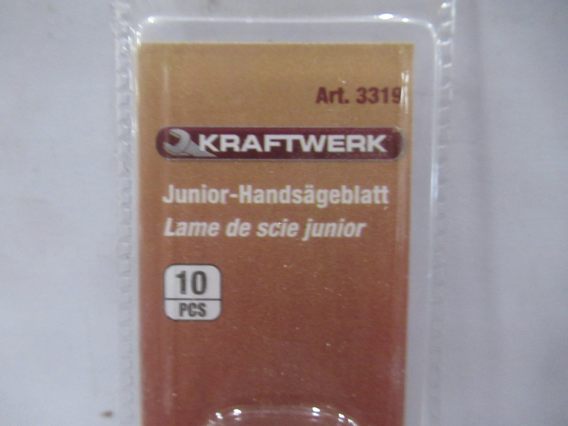 Kraftwerk 3319 - Handzaagblad 150 mm - 10 stuks