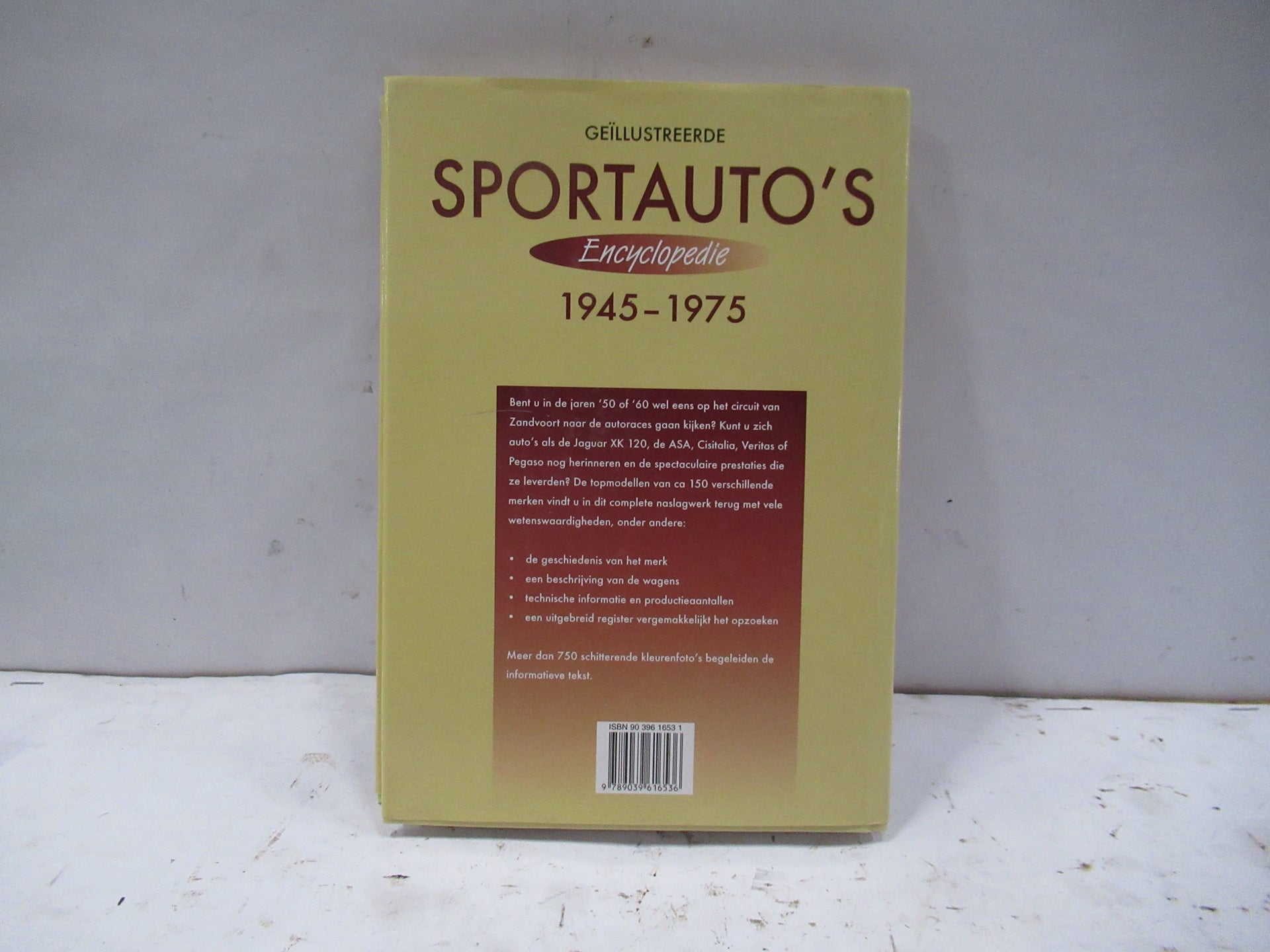 Geïllustreerde Sportauto's Encyclopedie 1945 - 1975 - boek