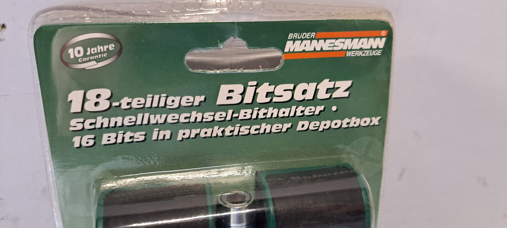 Brüder Mannesmann - Bitset 18-delig in uitschuifbare cassette