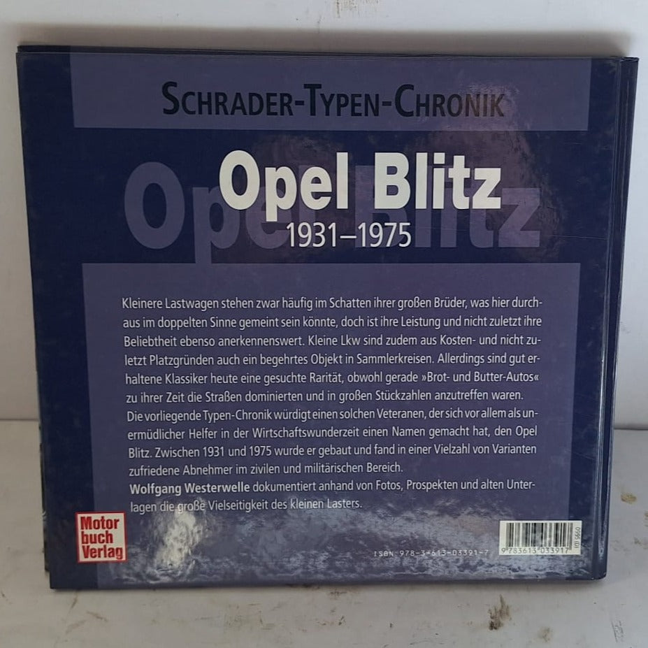 Opel Blitz 1931-1975 - boek