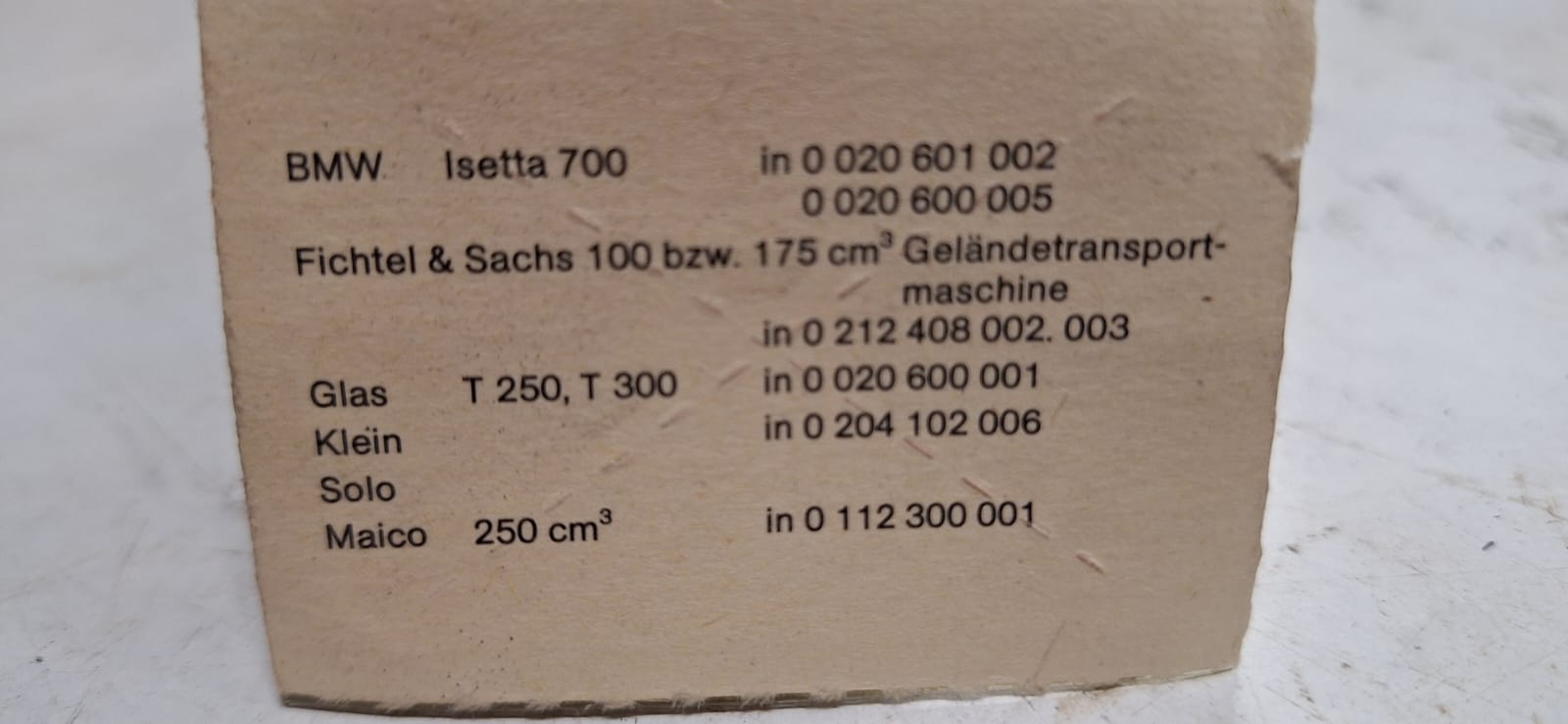 Contactpunten - Bosch 1027013002