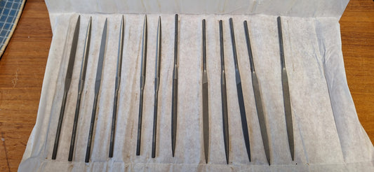 Pferd Naaldvijl - 2402 P - 160mm - Halfrond - 12 stuks