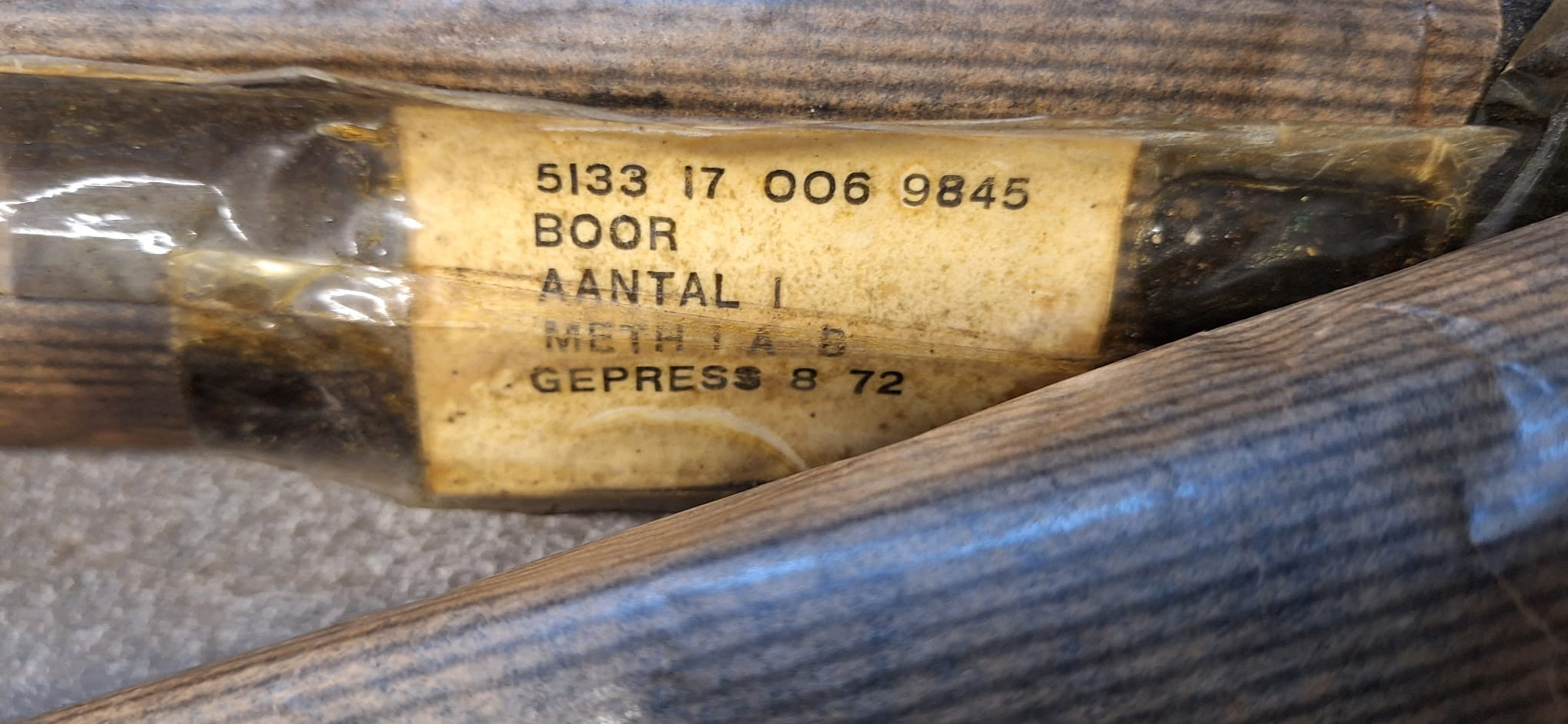 Hand Houtboor - EX-NL Leger