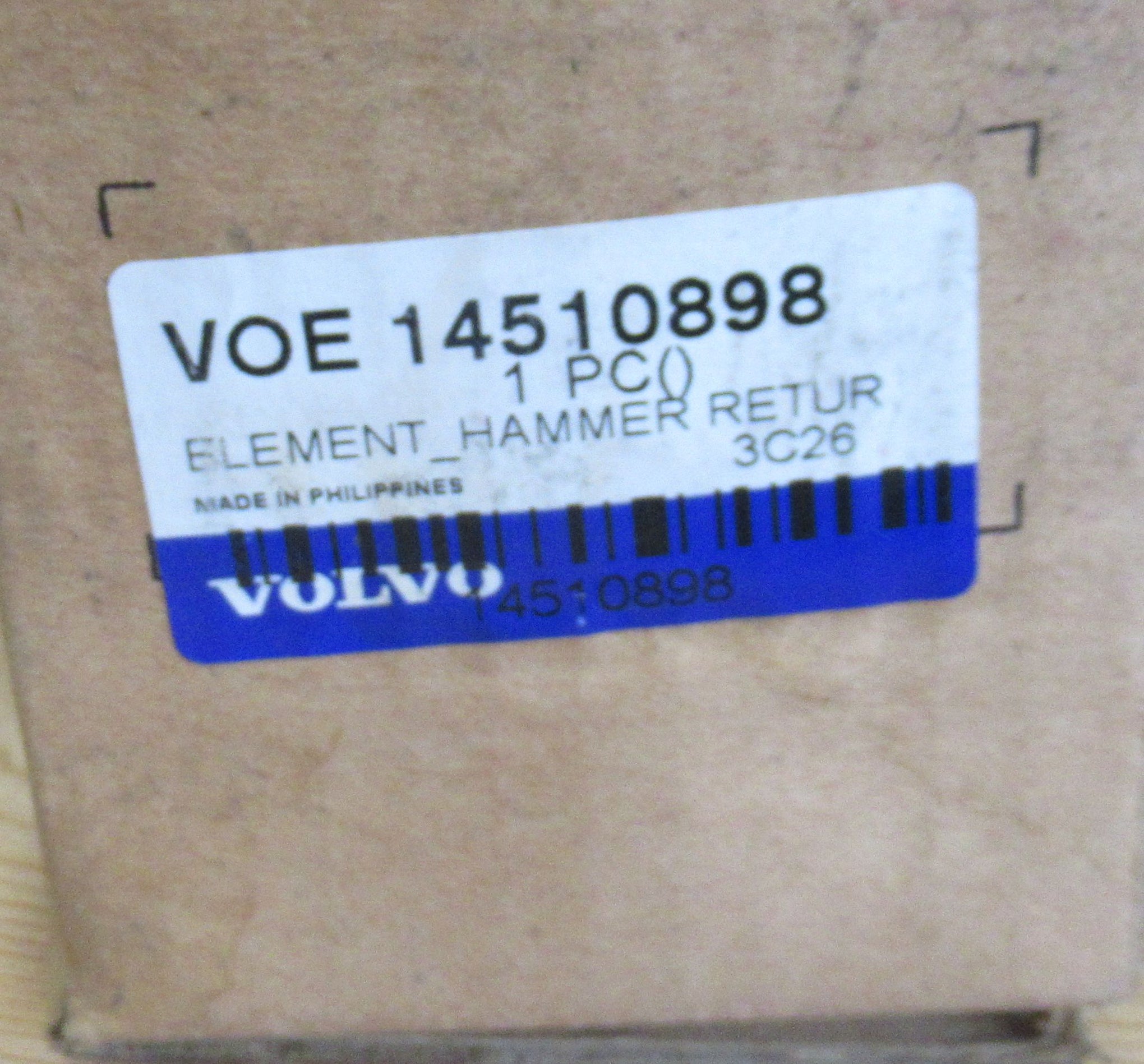 Volvo 14510898 - Hydraulische oliefilter